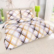 Francouzské bavlněné povlečení ILLUSION 200x200, 70x90cm