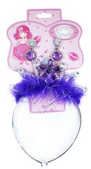 Čelenka s peřím + náušnice, 2 barvy