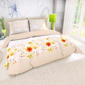 Francouzské bavlněné povlečení DELUX PRIMAVERA 240x200, 70x90cm