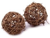 Koule aranžovací Ø60mm zlacené (10 ks)