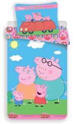 Povlečení Prasátko Pepina 023 140x200, 70x90 cm