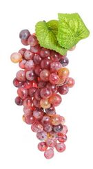 Umělé hroznové víno 15 cm - růžové