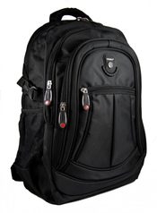 Školní batoh NEW BERRY L729 černý s přihrádkou na notebook