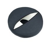 Povlak na sedák anatomický z Líné - Visco pěny - POUZE POVLAK Grafitová 48/947 průměr 40 cm, výška 10 cm