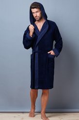 Pánský župan Pedro dark blue