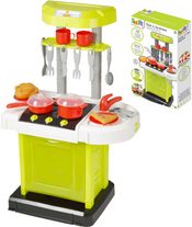 Smart kuchyňka dětská set s nádobím a doplňky na baterie Zvuk plast