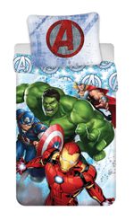 Povlečení Avengers Heroes 140x200, 70x90 cm