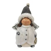 Anděl s čepicí velký X1913 - 11 x 7,5 x 16 cm