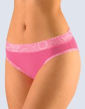 Dámské kalhotky bokové se širokým bokem, šité, s potiskem Disco X 16095P