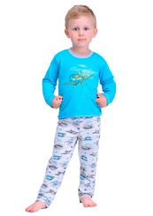 Dětské pyžamo se vzorem letadla