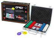 Hra Poker deluxe v kufříku 200 žetonů