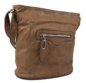 Dámská kabelka crossbody D1001 přírodní
