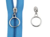 Jezdec ke spirálovým zipům No 3 s kroužkem 5 kusů