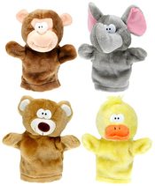 Maňásek zvířátka 4 druhy