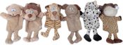 Zvířátka loutka 34 cm 6 druhů