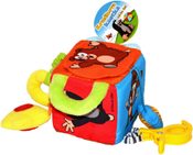 Kostka soft 10x10cm edukační textilní KRTEK