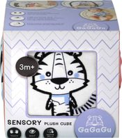 GaGaGu Baby kostka smyslová midi 10cm s aktivitami kontrastní pro miminko