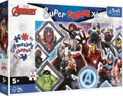 TREFL PUZZLE Super Shape XL Avengers 60x40cm skládačka 104 dílků