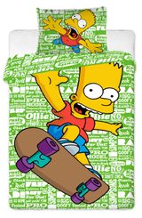 Povlečení Simpsons Bart green 2016 140x200, 70x90 cm