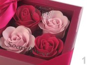 Vonný květ růže Ø4 cm