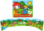 Knížka baby leporelo moje první zvířátka na vesnici
