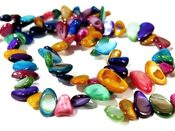 Náhrdelník a náušnice Perleťové léto (1 sada)