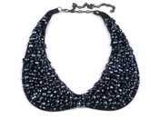 Náhrdelník LÍMEC ze skleněných broušených korálků