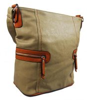 Dámská kabelka AE-0816 světlá khaki