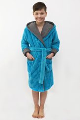 Chlapecký župánek Olaf tyrkysový