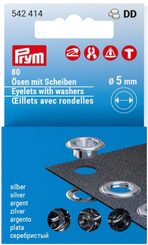 Průchodky 5 mm s podložkou 80 ks