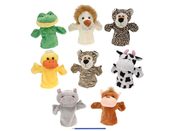 Plyšový maňásek zvíře 19 cm 8 druhů