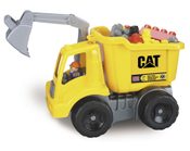 Auto nákladní CAT s nakládací lžící a kostkami