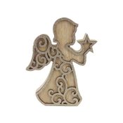 Dekorace anděl D3455 - 10,5 x 2,5 x 13,5 cm