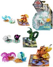 SPIN MASTER Bakugan S4 1ks + Nanogan 2ks s doplňky různé druhy kov