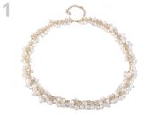 Náhrdelník s broušenými korálky