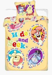 Povlečení Medvídek Pů balloon 140x200, 70x90 cm