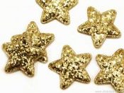 Vánoční hvězda  Ø35mm s flitry (750 ks)