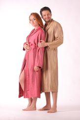 Taftový unisex župan Tiffany 2156