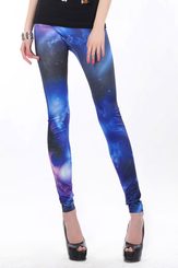 Módní legíny Galaxie