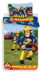 Povlečení Požárník Sam 008 140x200, 70x90 cm