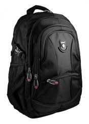 Školní batoh L727 černý s přihrádkou na notebook