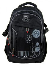 Batoh do města / do školy L1806 černý / šedý