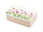 Dřevěná krabička s potiskem 10x16 cm