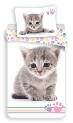 Povlečení fototisk Kitten colour 140x200, 70x90 cm