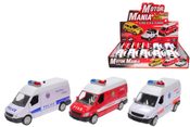 Auto ZÁCHRANÁŘI 10 cm kovové