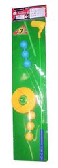 Set golfový 70 cm 1 hůl, jamka, míčky a vlajka