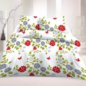 Francouzské bavlněné povlečení FRANCESCA 240x200, 70x90cm