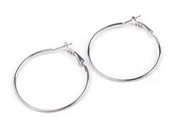 Náušnicové kruhy Ø40mm (1 pár)