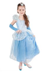 Karnevalový kostým princezna Modrá hvězda, vel. L
