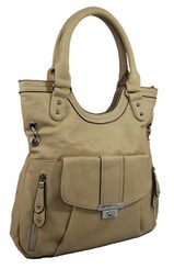 Dámská kabelka D1021 béžová